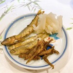 うを徳 - 琵琶湖固有種　３種類の魚　芋茎