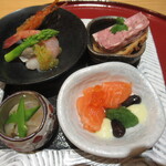 Kyouyasai Furenchi Kaiseki Gion Shigenaga - 前菜