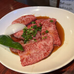 焼肉酒房 伽耶 - 宮崎牛カルビ