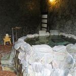 水上山荘 - 部屋の露天風呂