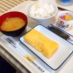 奈良針テラス食堂 - 玉子焼定食