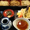 せいたろう - 天ぷら付き食べ比べむさし野そば