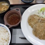 Matsuya - 焼きかつ定食