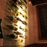 ラ・ブーシェリー・デュ・ブッパ - ボトルワインのオブジェ。