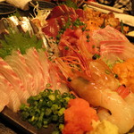 魚んと - 【再訪4】お刺身盛り合わせ（７点盛り）