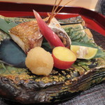 帰燕 - 焼物は長崎の赤むつ。脂の乗った素晴らしいもの。