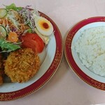 京町クロケットファミリー - コロッケランチ(ジャーマンコロッケ・牛すじコロッケ)