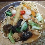 ラーメンBAR やきそばー HIT - 餡掛やきそば(700円)