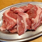 羊のロッヂ - 岩塩で食べる生ラム肩ロース 2人前