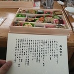 天ぷら　酒菜　醍醐 - 弁当の内容・・。