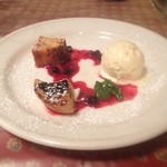 コンコンブル - グレードアップワンプレートランチのデザート盛り合わせ