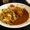寿楽 - カレー焼きそば（ハーフ）¥600税込み
