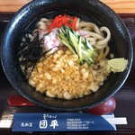 Kamaage Udon Dampei - たぬきうどん(冷)　820円