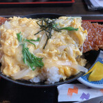 こだま食堂 - 二食丼¥910