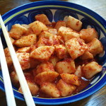 幸龍 - 無料のキムチ（カクテキ） しかもウマイ！！