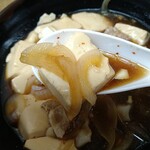 信濃路 - 玉ねぎも味染みてて旨い