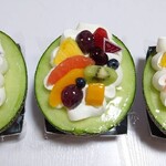 ラ・ブランシュ - デカメロン(プリン・ア・ラ・モード)3個