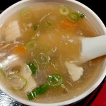 中華料理 美香飯店 - スープ
