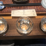 Daikoku Zushi - 青森地酒飲み比べセット(60cc×3)　田酒(特別純米酒)・豊盃(特別純米酒)・亀吉(特別純米酒)