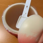 鴻ノ池サービスエリア下り線 フードコート - 白桃ゼリー