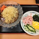 Hidaka ya - 黒酢しょうゆ冷し麺 ¥550（税込）