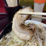 ラーメン二郎 - いつものバラ肉