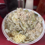 ラーメン二郎 - ラーメン　ヤサイマシ　ニンニクマシ　アブラマシマシ