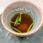 天冨良 よこ田 - 鰻のスープ