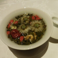 四川豆花飯荘 東京店 - 八宝茶；アップ