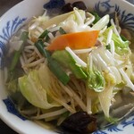 丸宝食堂 - 盛り盛りの野菜タップリ！タンメン！