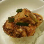 四川豆花飯荘 - 麻婆豆腐；ご飯と共に