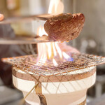 中津をにく - シャトーブリアン、仕上げます