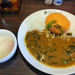 CoCo壱番屋 - ご飯150gでいい感じ。