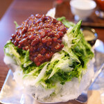 京都宇治金時や - 別格ミルク宇治金時