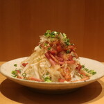 こころや - 新玉ねぎのベーコンポン酢