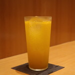 こころや - あらごしみかんソーダ割り