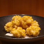 こころや - とうもろこし岩石揚げアップ