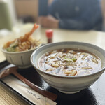 麺処 しかめん - 海老天丼セット