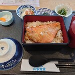 山安食堂 - 金目鯛のひつまぶし(¥1,000)