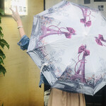 温石 - 背中越しのVサインで喜ぶひまわり娘