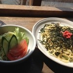 シャーレ水ヶ浜 - 山菜スパゲティ
