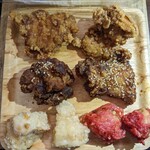唐揚げテイクアウト いけ田商店 - こんだけ入ってました