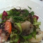 オー・プロヴァンソー - 海の幸のサラダ仕上げ　黒トリュフドレッシング
