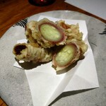 島之内 一陽 - 茗荷の生ハム巻き