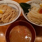 大吟醸(並)&エスプレッソ(別麺)つけ汁増♪