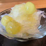 やまぐち - ⑨琴引メロンのかき氷〜パンナコッタとともに