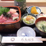 たちばな寿司 - （ランチ）富山 天然ぶり丼