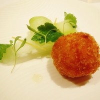 Chi-Fu - 上海蟹と海老のフリット　老虎菜を添えて