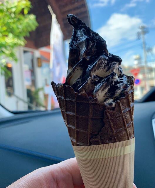 ナポリの青 - 大町西公園（ソフトクリーム）の写真