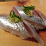 寿司 築地日本海 - イワシ43,5㌘